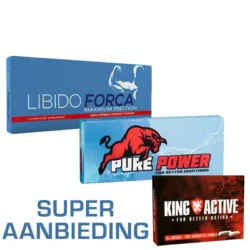 Aanbieding -King Active - Pure Power - Libido Forca