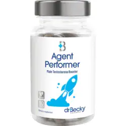 Agent Performer | Libido Man | Ondersteunt erectie | Testo Booster | Dr. Becky - potje