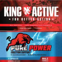 Erectiepillen Aanbieding 10 capsules -King Active en Pure Power