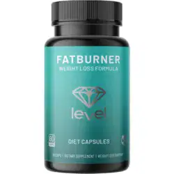 Level Fatburner - 60 vegan caps – Afslankpillen -voorkant