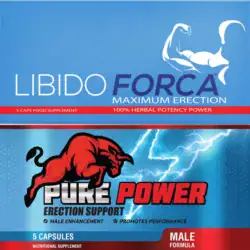 Libido Forca - Pure Power - 10 Erectiepillen -aanbieding