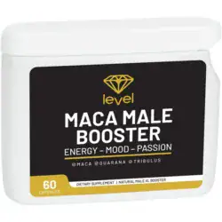 Level Maca Male Booster 60 capsules - Potentie - Libido - Energie