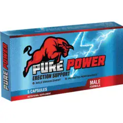 Pure Power - 5 capsules - Erectiepillen - Verpakking