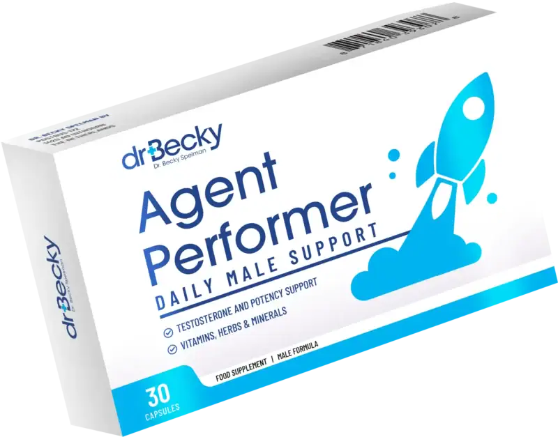 Dr. Becky | Agent Performer | 30 Vegan Caps - Afbeelding 2