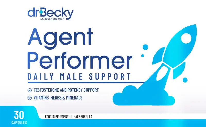 Dr. Becky | Agent Performer | 30 Vegan Caps - Afbeelding 3