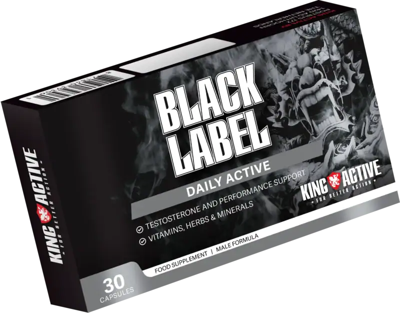King Active Black Label | Mannenformule - Afbeelding 3