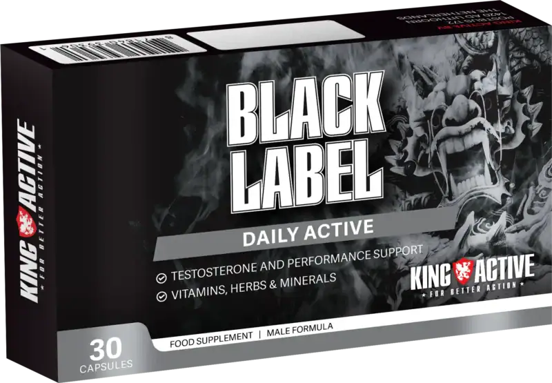 King Active Black Label | Mannenformule